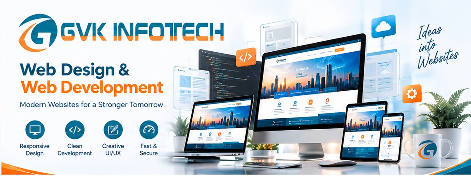GVK INFO TECH - Web Design and Web Development